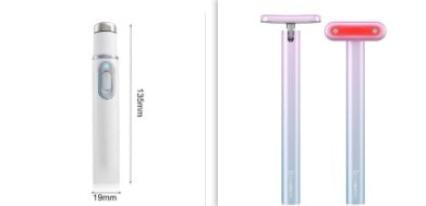 Portable Acne Laser Pen with blue light therapy for wrinkle removal and scar treatment.