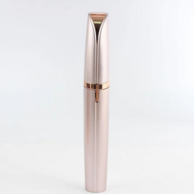 Flawlessly Brows Electric Eyebrow Remover with hypo-allergenic 18-karat gold plated head.