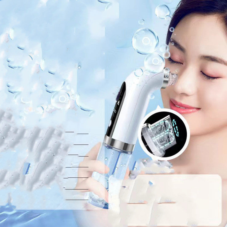 Electric blackhead acne pore cleaner with powerful suction for safe and effective skin cleansing.