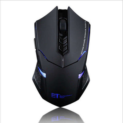 Wirelesspro wireless gaming optical mouse for PC and laptop with USB interface and 4000dpi resolution