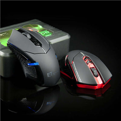 Wirelesspro USB interface wireless gaming optical mouse for PC and laptop with 7 keys and 4000dpi.