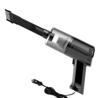 Dual purpose vacuum cleaner for wet and dry use with brush attachment and long nozzle.