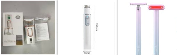 Portable acne laser pen with blue light therapy, wrinkle removal, and massage function.