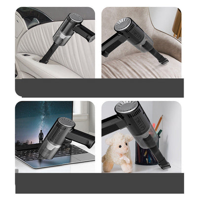 Dual purpose vacuum cleaner for wet and dry car and home use.