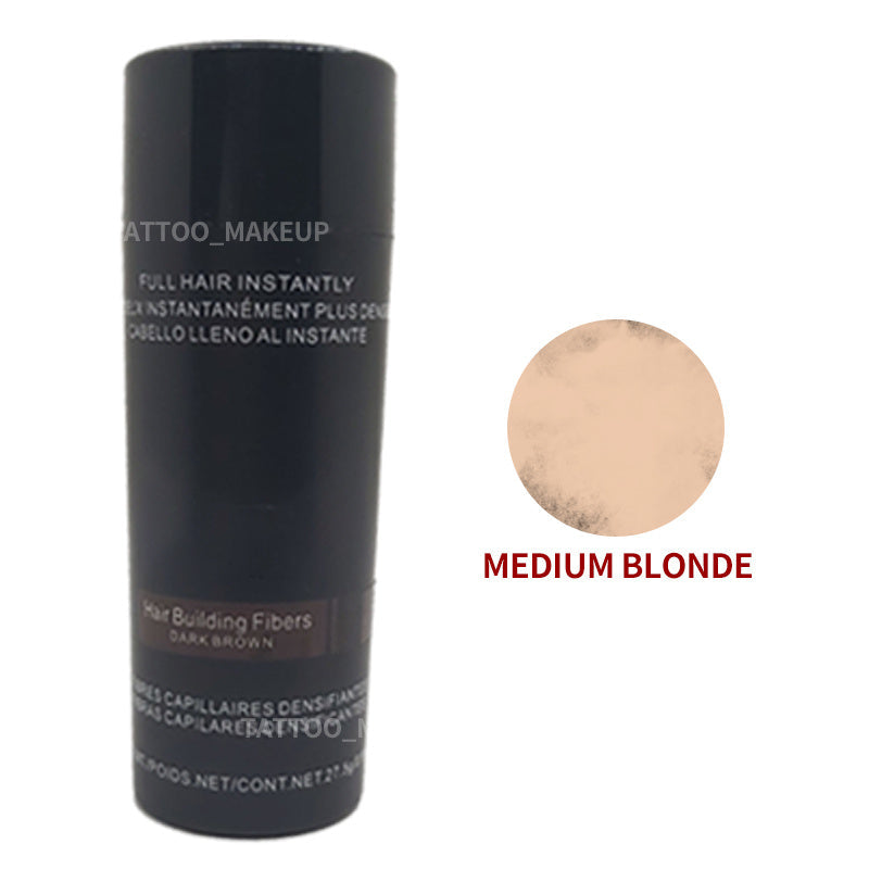 Medium blonde hair bun powder for plump and fluffy effect, 27.5g.