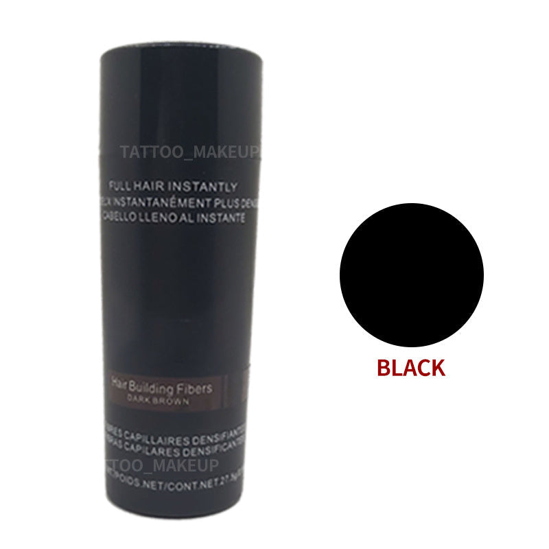 Hair bun powder for hairdressing in dark brown color, 27.5g.