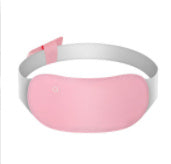 Pink Warm Heart Heating Belt for menstrual pain relief with adjustable temperature and lycra fabric design